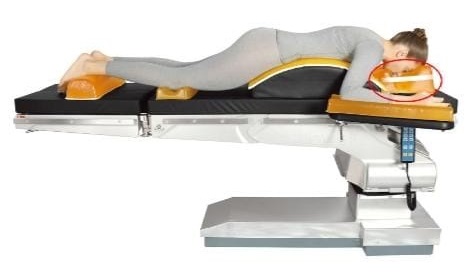 Almohadon para posicion prono